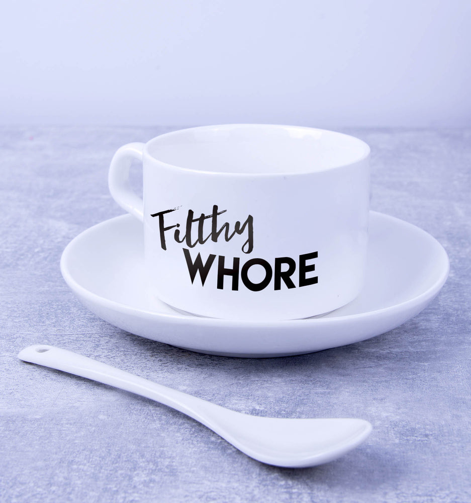 filthy whore tea cup #1 image